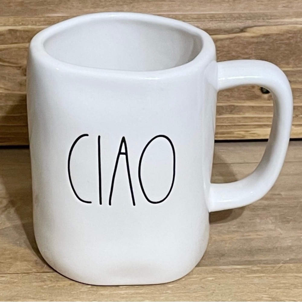SOLD…. NEW Rae Dunn CIAO Coffee Mug ☕️💕✨
